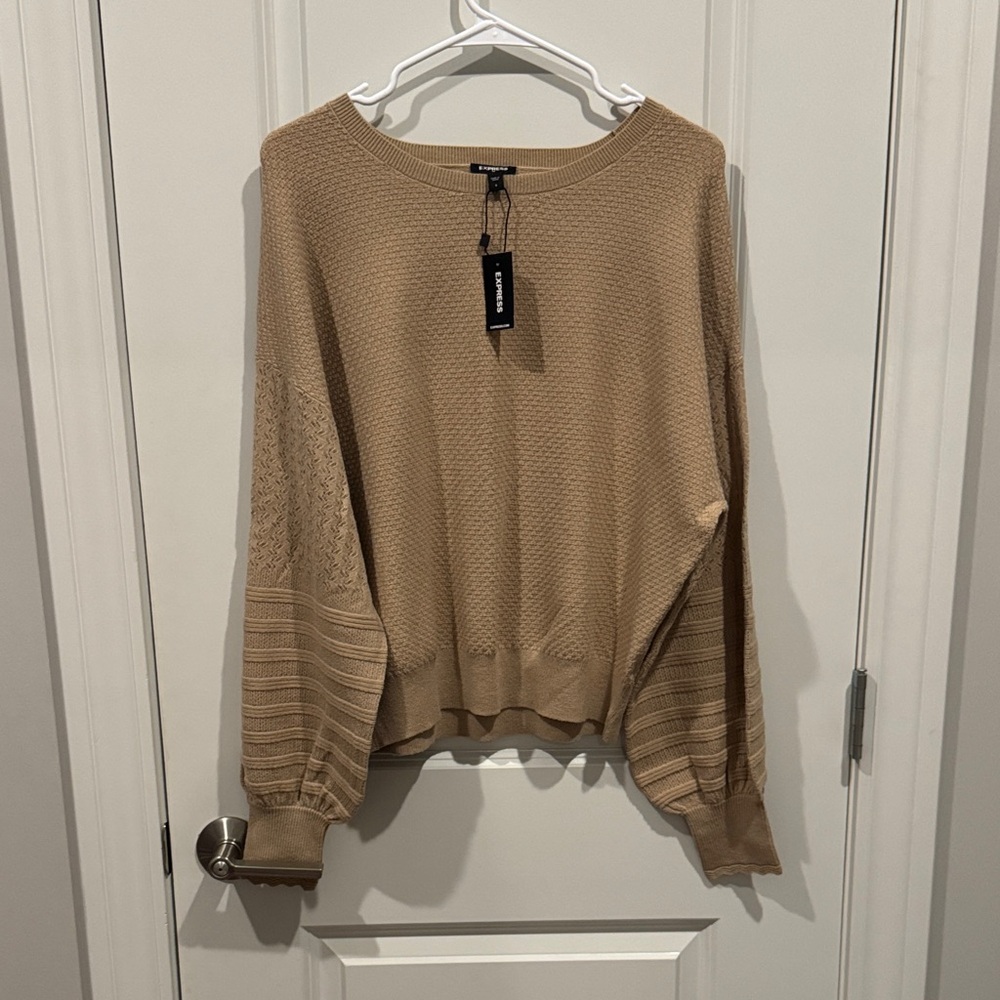 Tan Sweater